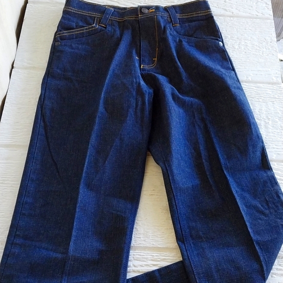 Pelle Pelle Mens Colorful Denim Jeans Size 16 Straight Leg - Picture 6 of 8